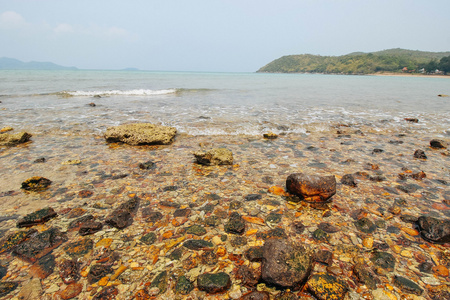 曼谷海滩和泰国的热带海