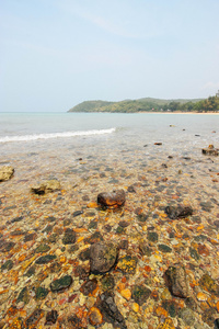 曼谷海滩和泰国的热带海