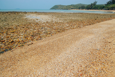 曼谷海滩和泰国的热带海