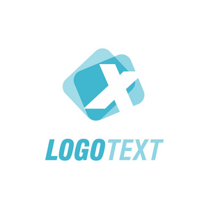 字母x标志图标设计模板元素图片