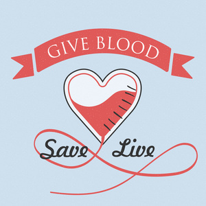 捐赠血液海报