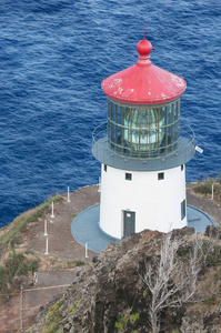 Makapuu 灯塔的特写