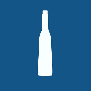 一瓶葡萄酒的图标