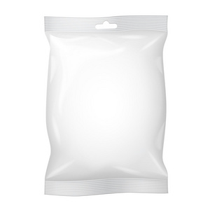 袋装薯片白色空白铝箔食品小吃香包袋包装咖啡, 盐, 糖, 胡椒粉, 香料