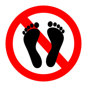 红圈, 大细节特写红色的禁止标志红色的禁止标志交通标志在贝加逗湖