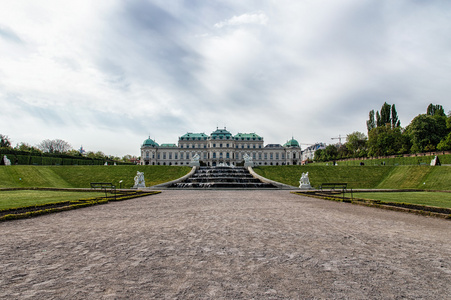 维也纳奥地利贝尔维德雷宫