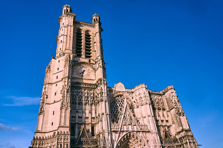 哥特式大教堂的圣圣皮埃尔et圣保罗在特鲁瓦