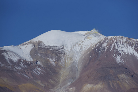 高原上的火山