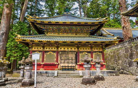 托绍古，在日光的神社