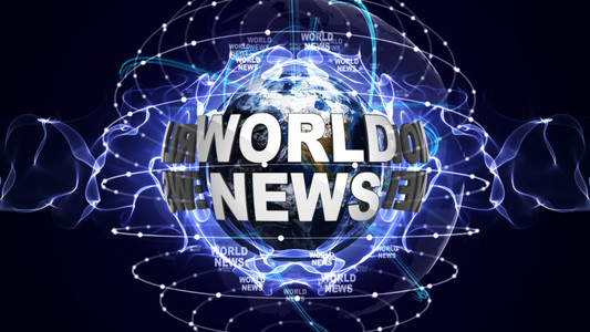 新闻地球图片-新闻地球素材-新闻地球插画-摄图新视界