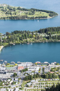 城市景观的新西兰皇后镇