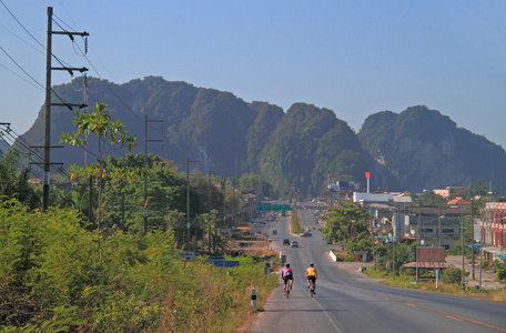 风景甲米省公路