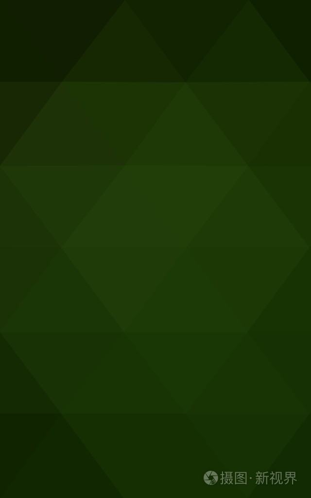 暗绿色的多边形设计模式,三角形和梯度的折纸样式组成的