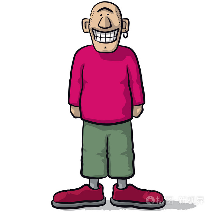 一个带着假笑的字符