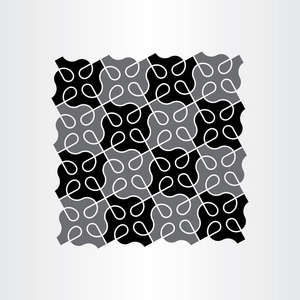 黑色的抽象背景图案矢量几何设计