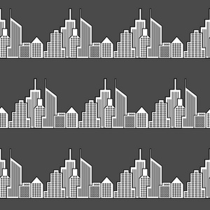 无缝的城市背景