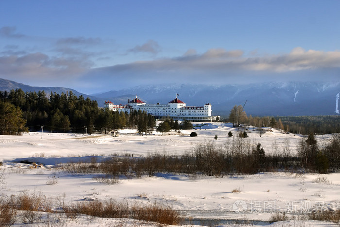 新罕布什尔州的布雷顿森林树林