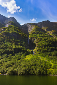 峡湾 sognefjord挪威