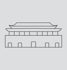 矢量北京图片