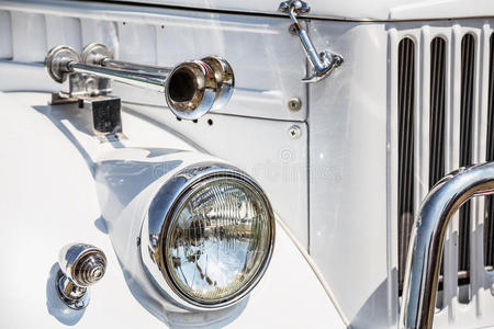 透镜 尾灯 头灯 散热器 古董 车辆 历史 古老的 前照灯