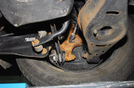 腐蚀的螺栓图片