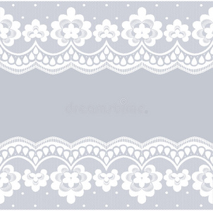 白色蕾丝边照片