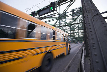 移动 公共汽车 运动 变模糊 货运 场景 儿童 公路 马车