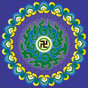 佛教图腾中国佛教图案与图腾照片