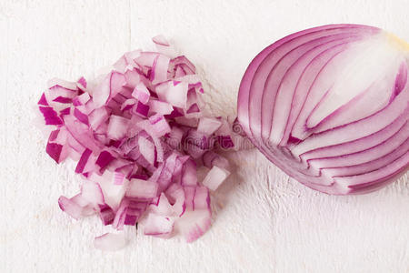 cepa协议鲜红洋葱粒照片