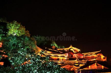 瓷器 少数民族 购物 历史的 景象 风景 文化 寺庙 云南