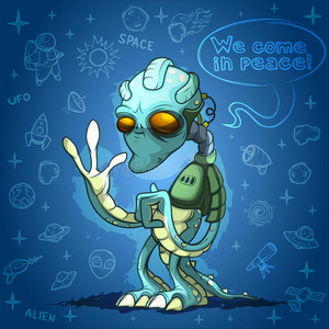 入侵火星人图片