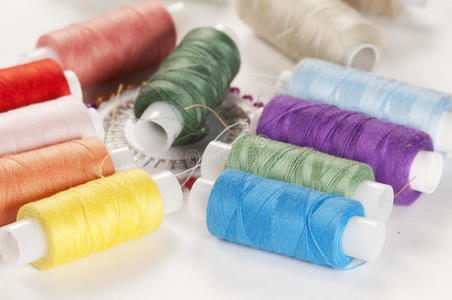 业余爱好 丝绸 线轴 针织品 缝纫 闲暇 堆栈 纤维 行业