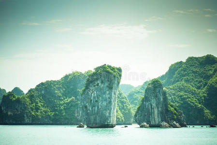 夏龙湾石灰岩景观