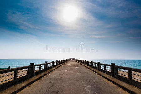 风景 旅行 码头 自然 免除 地平线 古老的 美丽的 夏天