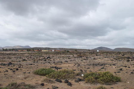 沙漠风景Fuerteventura