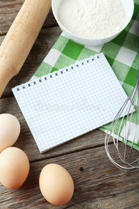 框架 准备 菜单 方格图案 烹饪 厨房 笔记本 鸡蛋 美食学