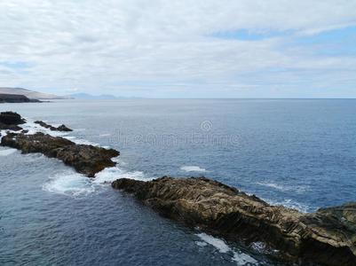 忽略 海洋 全景图 岩石 西班牙 概述 地平线 海岸 照片