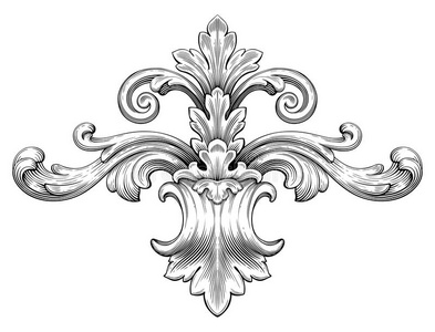 夏洛克 · 福尔摩斯镀金木制相框,带通道古老的巴洛克金色框架矢量