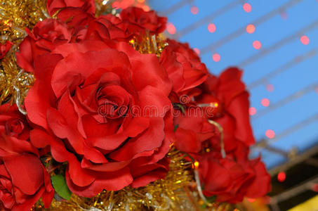 庆祝 植物 植物区系 模仿 盛开 结婚 假日 玫瑰 纺织品