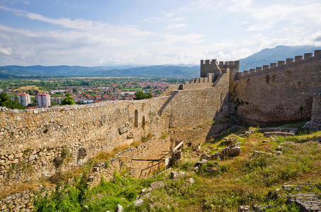 马其顿奥赫里德古堡遗址
