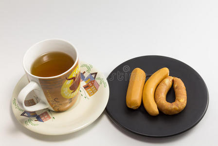 香肠 早餐 饮食 营养 食物 美味的 烧烤 服务 烤架 烤的