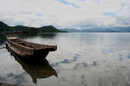 风景 亚洲 丽江 摩梭人 小山 全景图 森林 目的地 法格