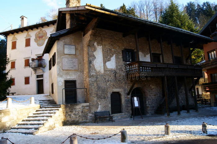 艺术 房子 意大利语 蒂齐亚诺 建筑学 建筑 雕像 阿尔卑斯山