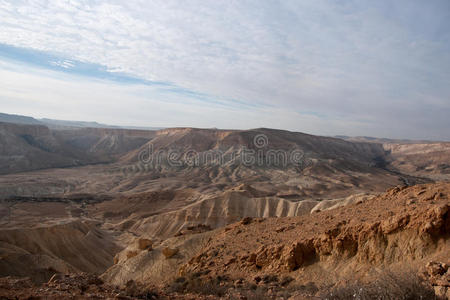 内盖夫 沙漠 以色列 天空 旅游业 旅行 徒步旅行 旅行者
