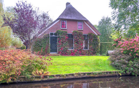 花园 秋天 烟囱 建筑学 领域 农业 分支 乡村 荷兰 国家