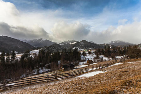 情景 公园 全景 极端 场景 土地 意大利 蒙特 运动 顶峰