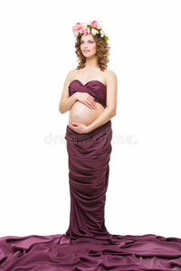 孕妇穿着布料