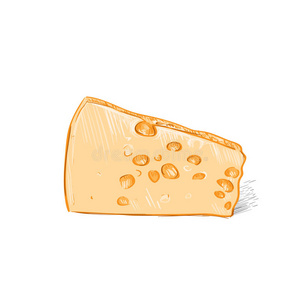 奶酪黄色素描画过来