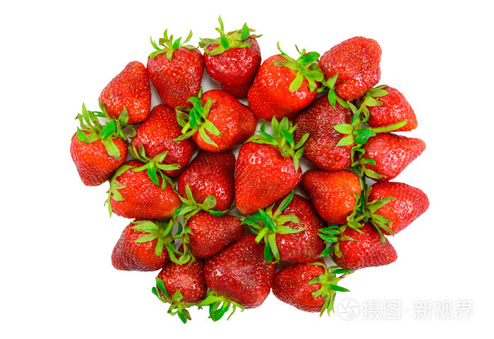 少数几个多汁的草莓照片-正版商用图片1o5c7o-摄图新视界