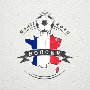 法国足球冠军.足球的时间.详细的内容.旧的复古老式垃圾.